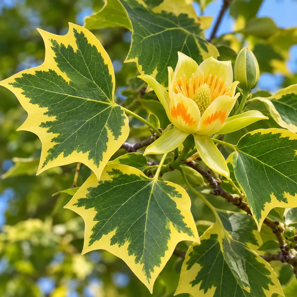 liriodendron aureo feuille fleur.webp