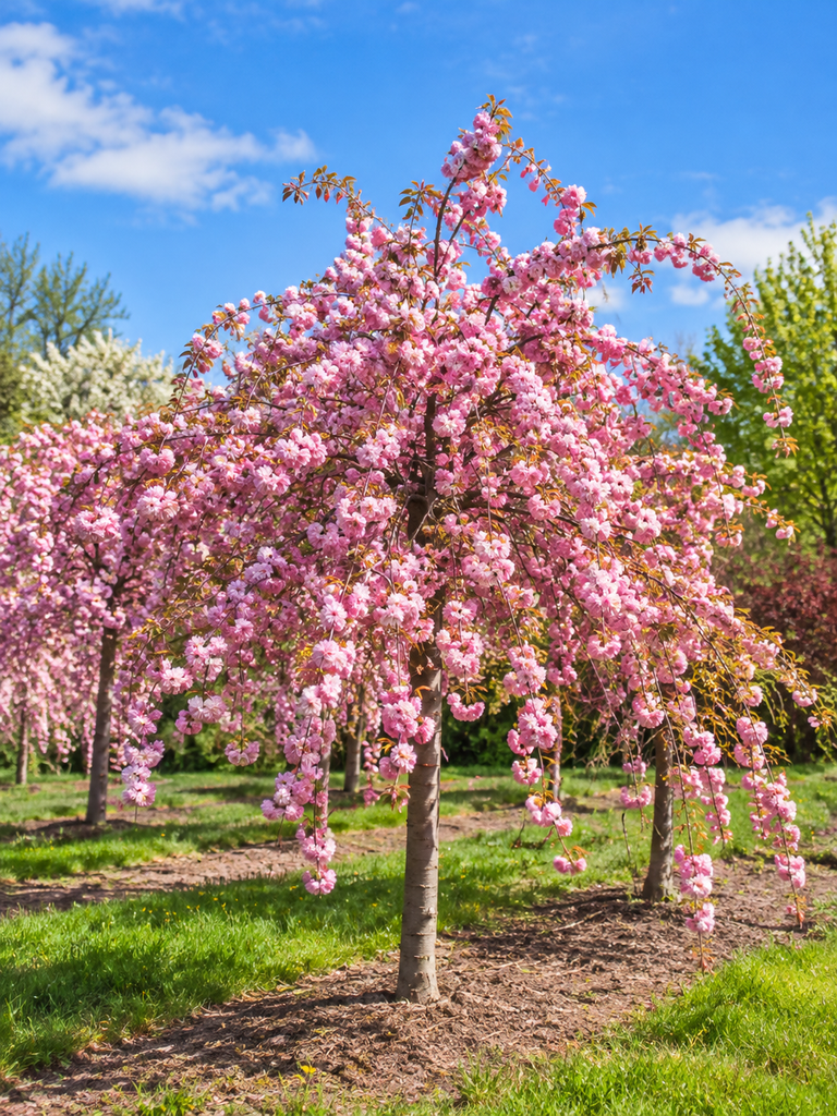 Prunus serrulata 'Kiku-Shidare-Zakura'