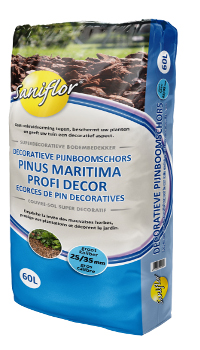 Ecorces de pin décoratives