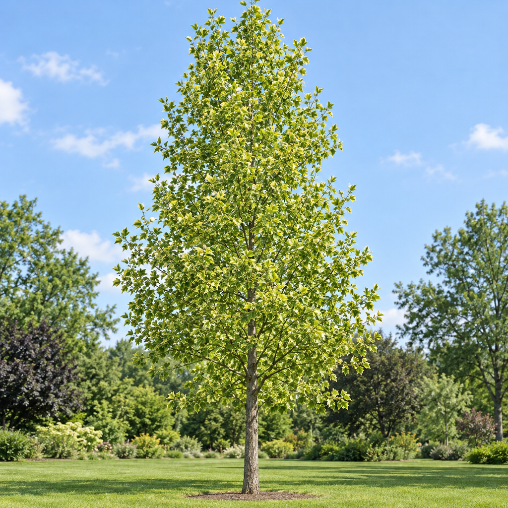 Liriodendron tulipifera 'Aureomarginatum'