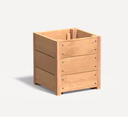 Bac carré en bois