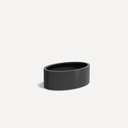 Bac ellipse en aluminium (avec fond)