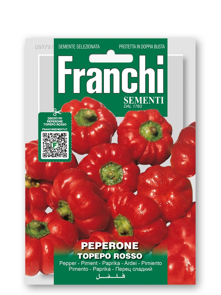 Poivron 'Topepo Rosso'