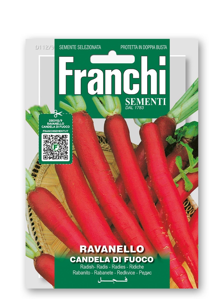 Radis 'Candela di Fuoco'