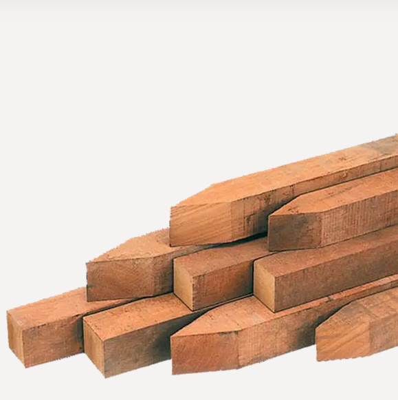 Piquet de fixation pour bordure (Bois dur, 50x50x400mm)