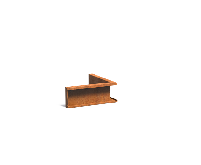 Murs de soutènement en Acier Corten (Hauteur 200mm)