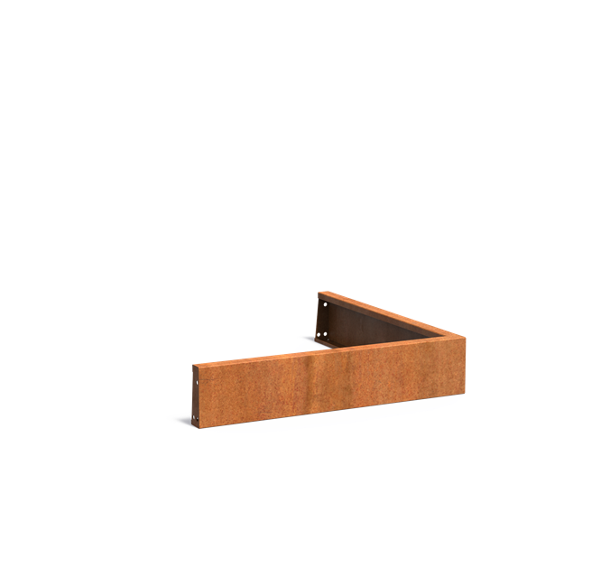 Murs de soutènement en Acier Corten (Hauteur 200mm)