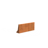 Murs de soutènement en Acier Corten (Hauteur 400mm) (1000x50mm)
