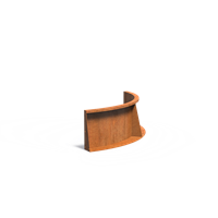 Murs de soutènement en Acier Corten (Hauteur 400mm)