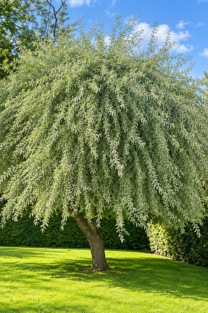 Pyrus salicifolia 'Pendula'