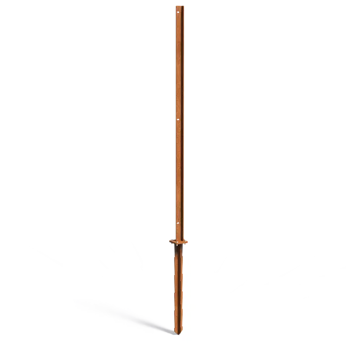 Poteau de fixation pour panneau 