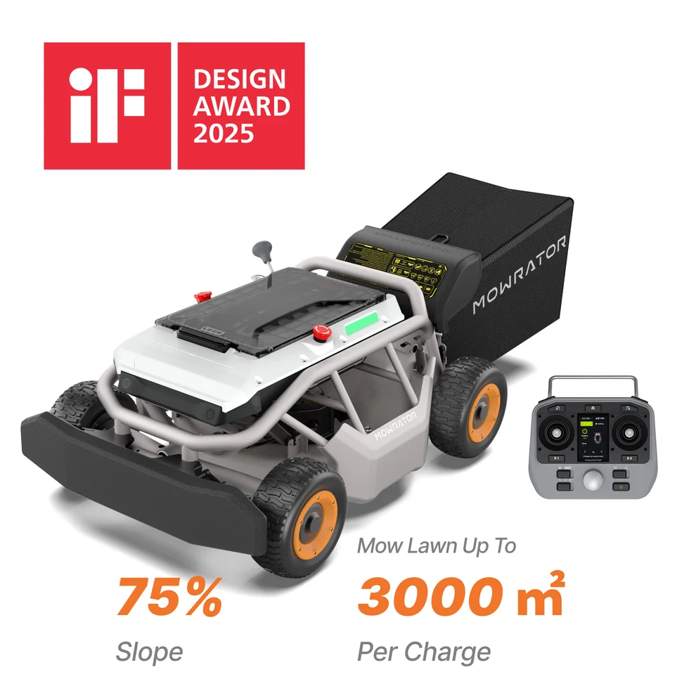 [ZM-LMS121-4WD-12A] Mowrator S1 4WD (Pente max 75%)