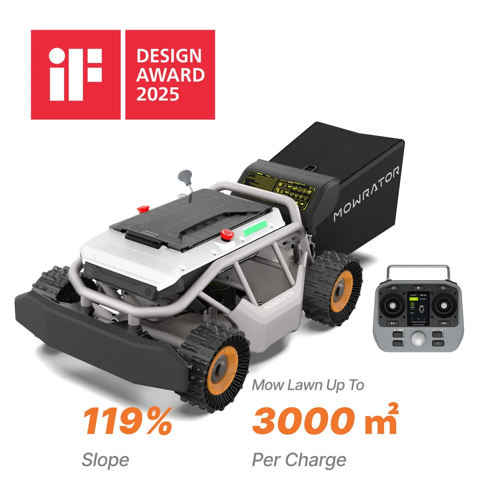 [ZM-LMS121-4WD-18A-600W-WW-EU] Mowrator S1 4WD Pro (Talus - Pentes fortes)
