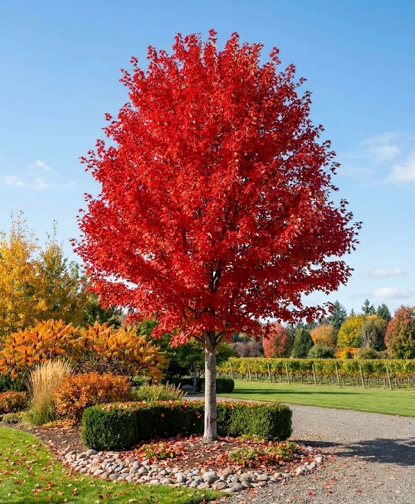 Acer freemanii 'Autumn Blaze'