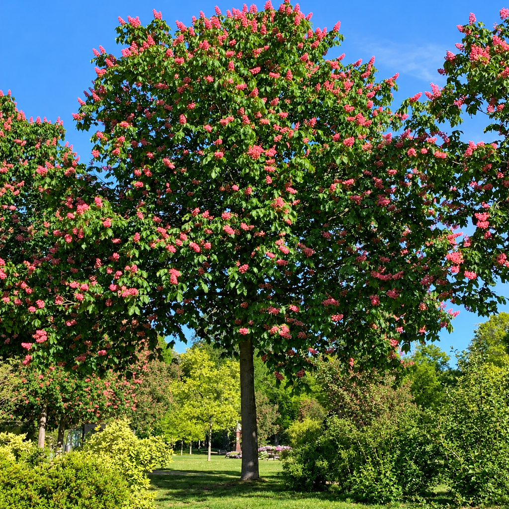 Aesculus carnea 'Briotti'