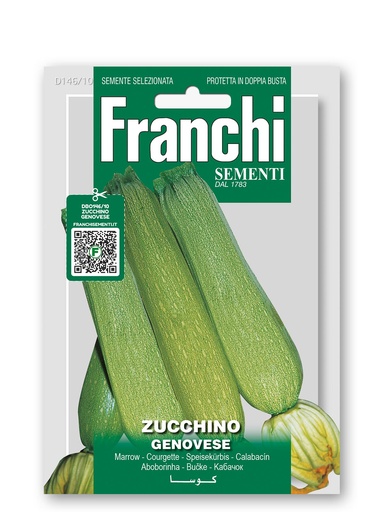 Courgette 'Genovese'