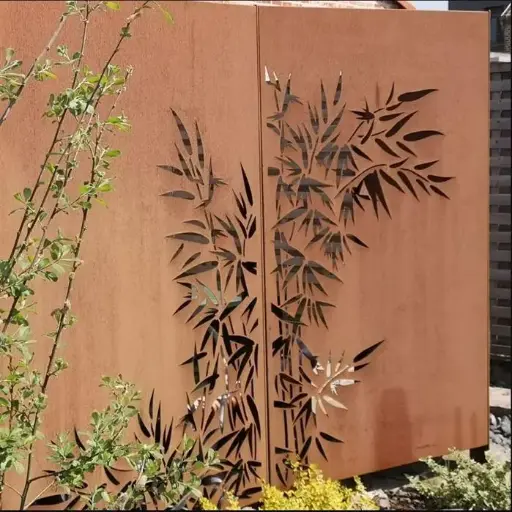 Panneau de jardin avec motif
