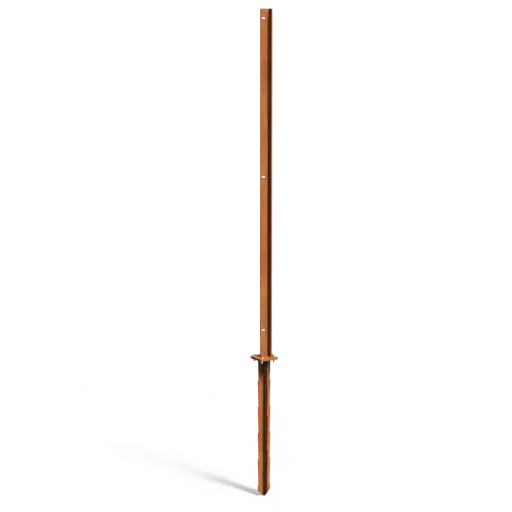 Poteau de fixation pour panneau 