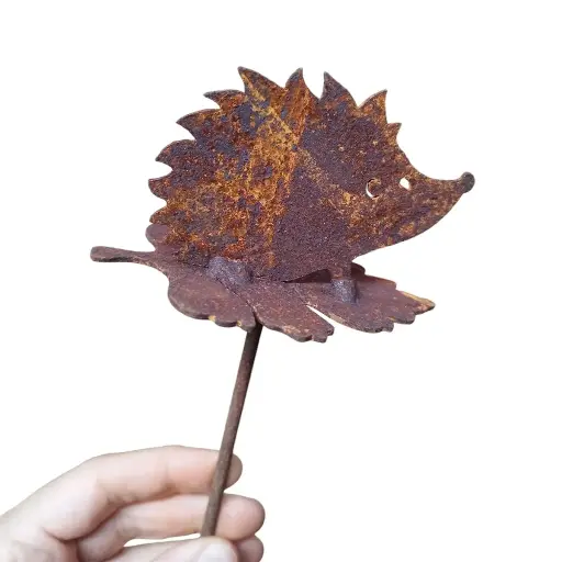 [71700IB1S] Hérisson H5cm/f. érable/tige25